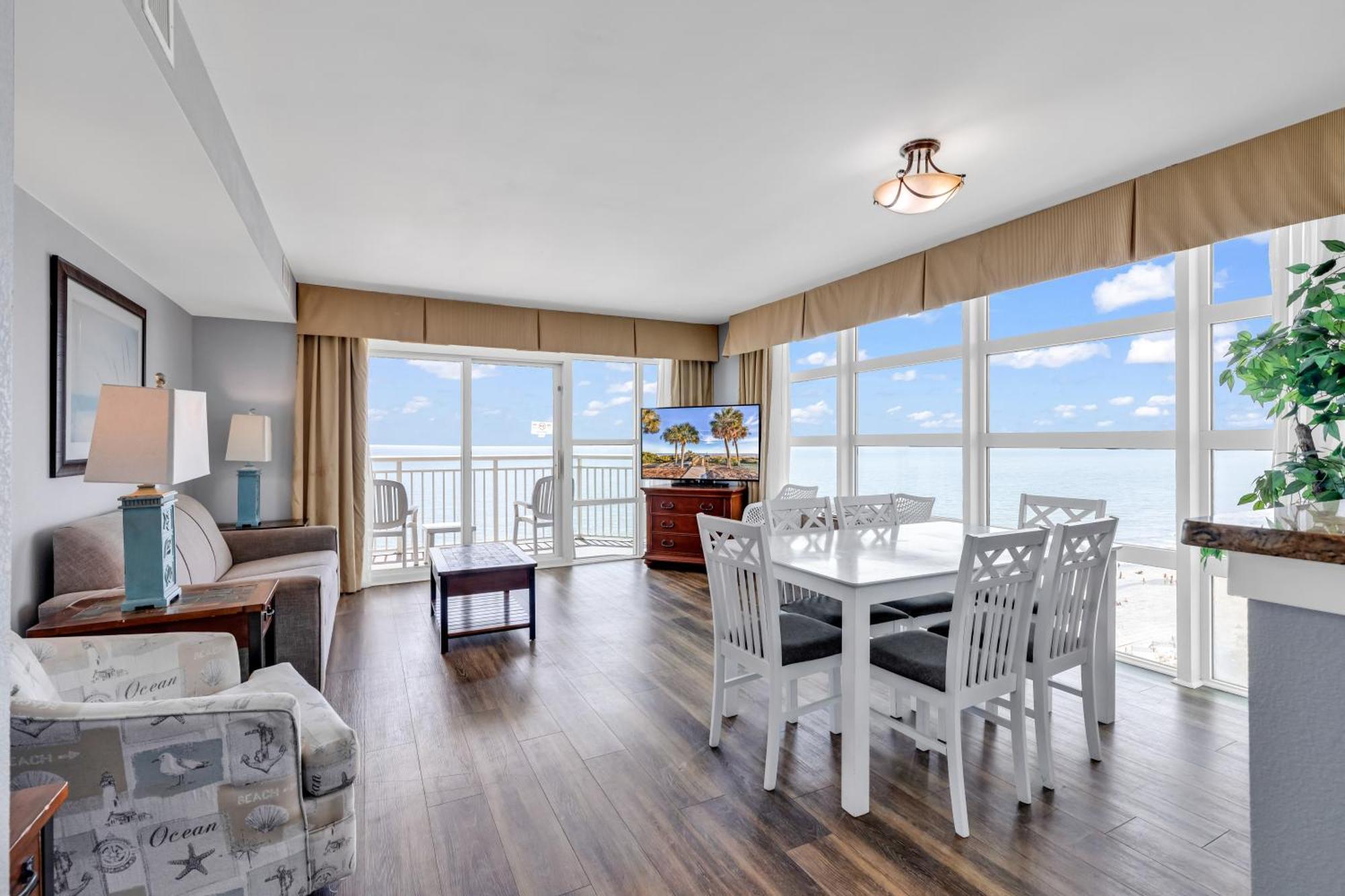 Stunning Condo With Wall-To-Wall Windows Overlooking Ocean Myrtle Beach Eksteriør billede
